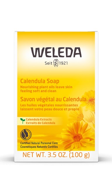 [2-Pack] Weleda Calendula Soap, 100g
