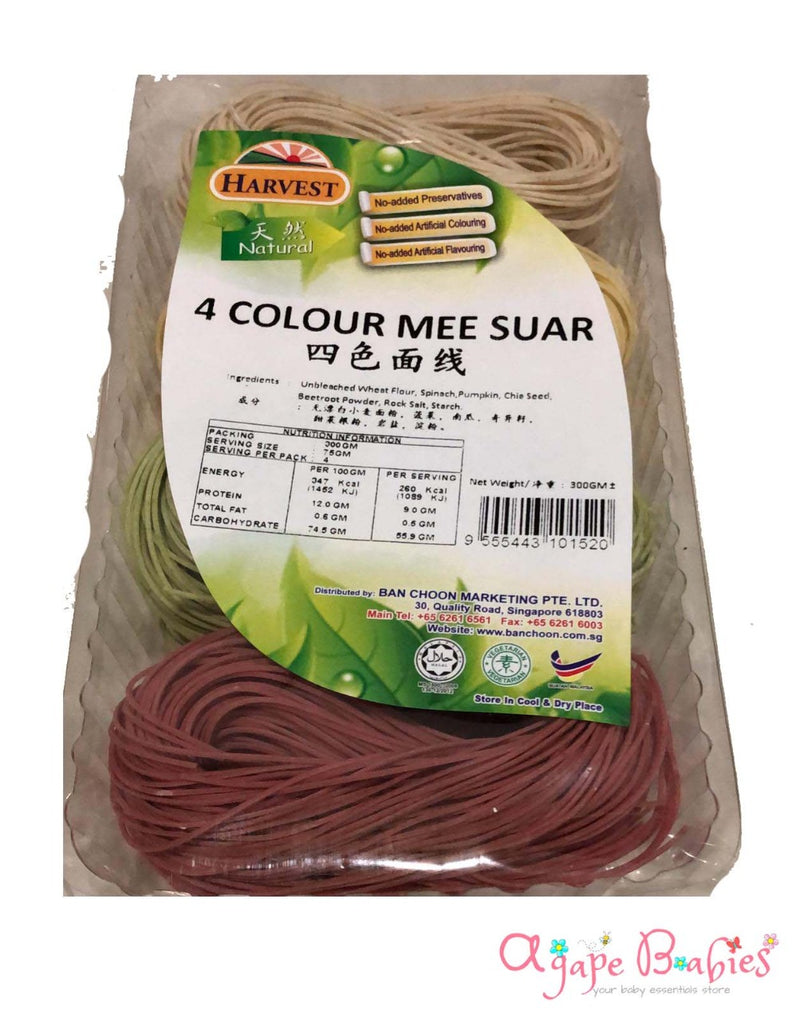 [Bundle Of 2] Harvest Tehki Natural Four Color Mee Suar 300gm (MY) Exp: 09/24