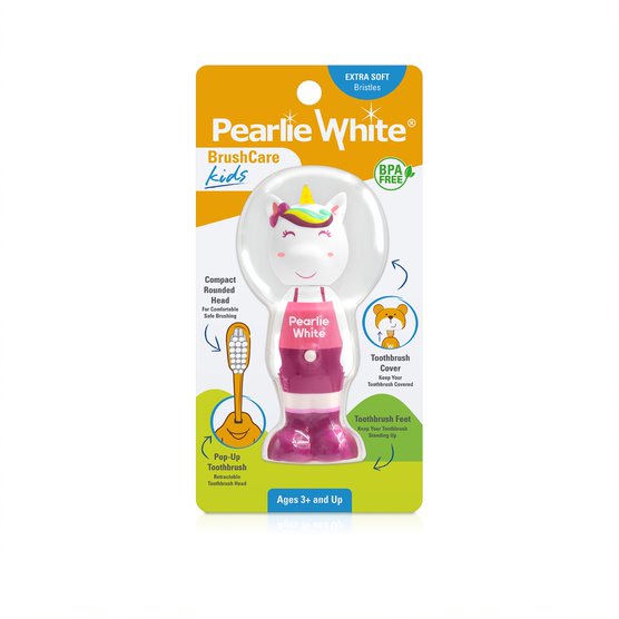 Pearlie White Kids Toothbrush - Unicorn