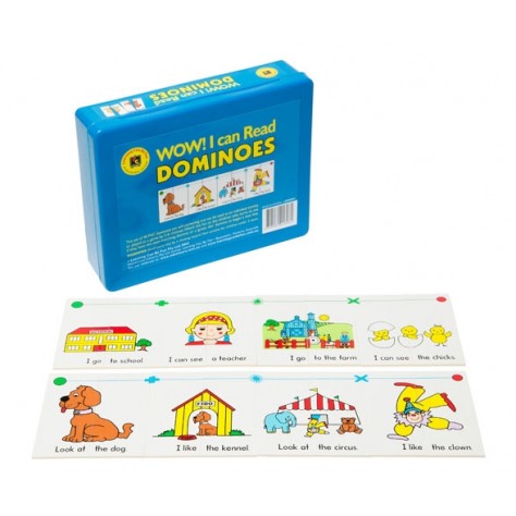 Learning Can Be Fun Wow! I Can Read Dominoes Set