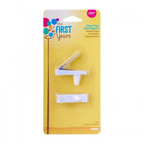 [2 Pack] THE FIRST YEARS Sure Grip Nail Clippers (2pk)