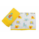 OWEN 2PC Thermal Blanket Set 30x30" - 100% Cotton - 5 Designs