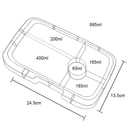 Yumbox Tapas 5C Go Green - Jungle