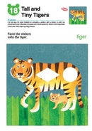 KUMON Step By Step Stickers: At the Zoo